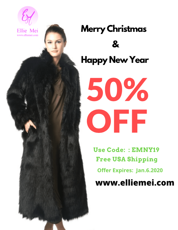 Merry Christmas and Happy New Year Ellie Mei Design fashion clothing wholesale retail online shopping online store faux fur coat faux fur jacket dresses legging yoga sets sportswear 2019-12-24 at 1.20.49 PMa